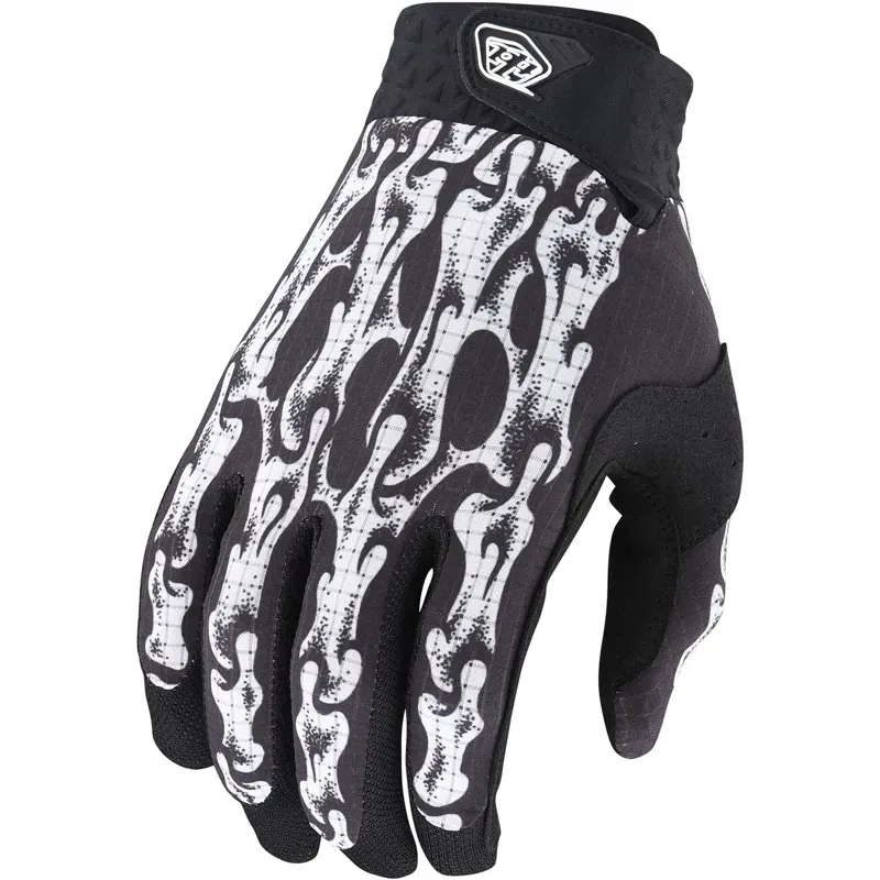 Troy Lee Designs Air Gloves in Slime Hands Black/White