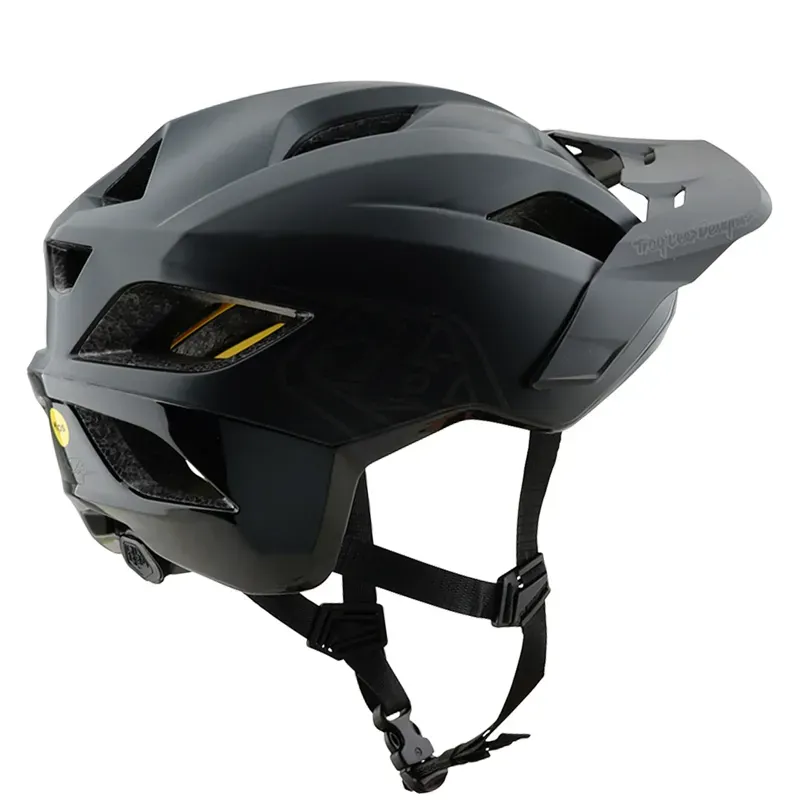 Troy Lee Designs Flowline MIPS Helmet in Point Black-1