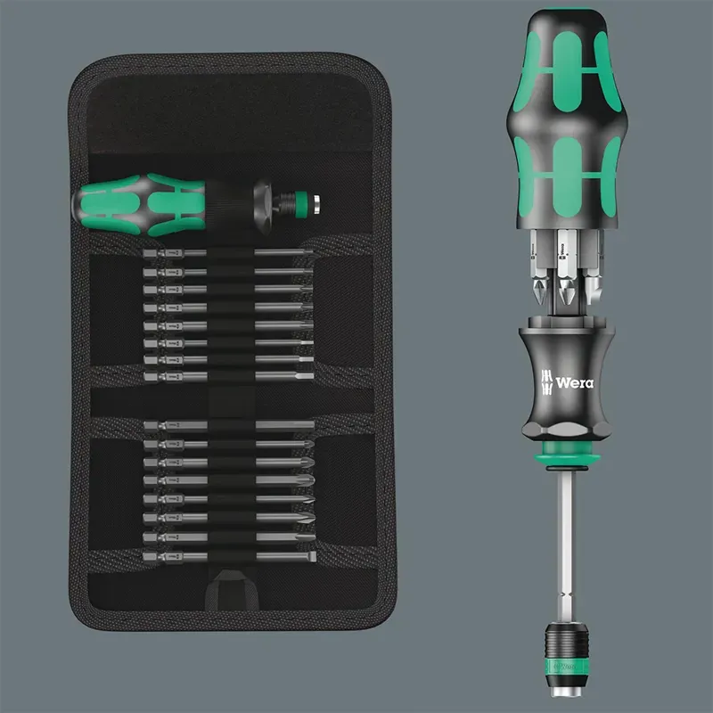 Wera Tools Kraftform Kompakt 60 KK Screwdriver Set in Black