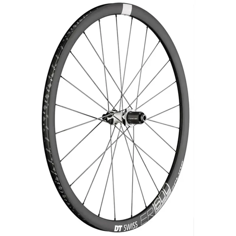 DT Swiss ER1600 SPLINE Disc Brake Shimano Rear Wheel in Black