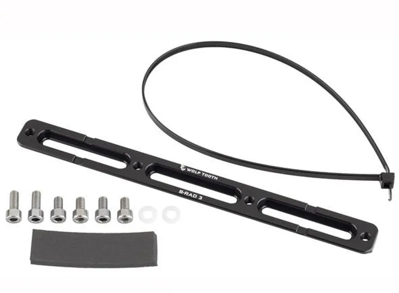 Wolf Tooth B-RAD 3 Slot Mounting Base in Black