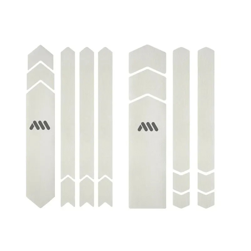 E-Bike Honeycomb Frame Guard Silver